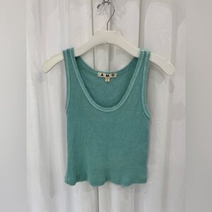 AMO tank top cropped mint xs
